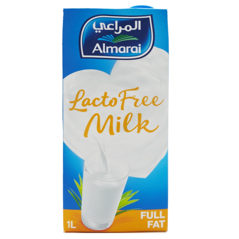 Almarai UHT Lactose Free Milk 1L - Available at Alosra Online Supermarket