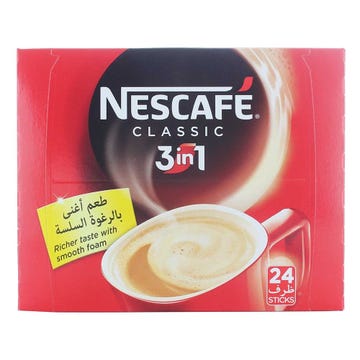 Nescafe My Cup 3 in 1 Sticks 20g [24 Pack] - Available at Alosra Online Supermarket