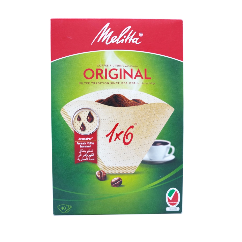 Melitta Coffee Filter Bags 40's - Available at Alosra Online Supermarket
