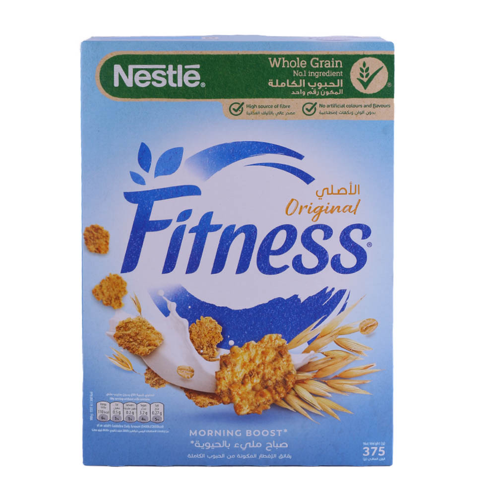 Nestle Fitness Original Cereal 375g - Available at Alosra Online Supermarket