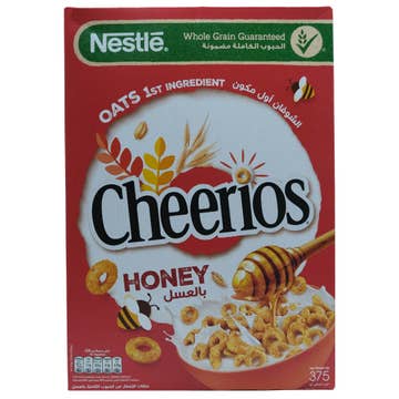 Nestle Cheerios Honey Oats Cereal 375g - Available at Alosra Online Supermarket