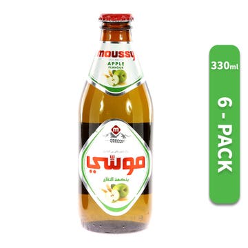 Moussy Apple Non-Alcoholic Malt Drink 330ml [Pack of 6] - Available at Alosra Online Supermarket