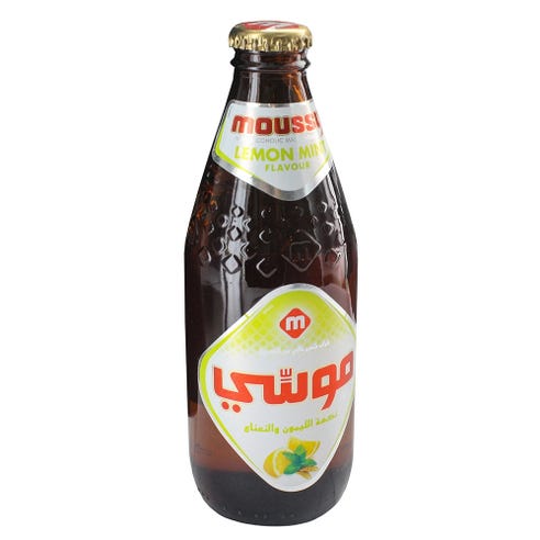 Moussy Lemon Mint Non Alcholic Beverage 330ml - Available at Alosra Online Supermarket