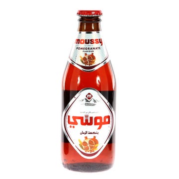Moussy Pomegranate Non-Alcoholic Malt Drink 330ml - Available at Alosra Online Supermarket
