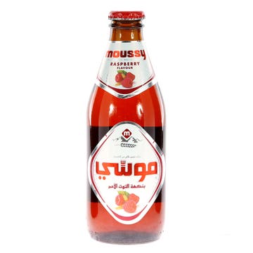 Moussy Raspberry Non-Alcoholic Malt Drink 330ml - Available at Alosra Online Supermarket