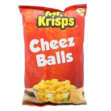 Mr.Krisps Cheese Balls 80g - Available at Alosra Online Supermarket