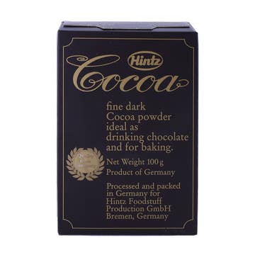 Hintz Dark Cocoa Powder 100g - Available at Alosra Online Supermarket