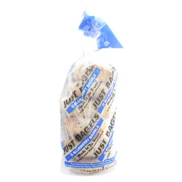Just Bagels Blueberry Bagels 680g [6 Pieces] - Available at Alosra Online Supermarket