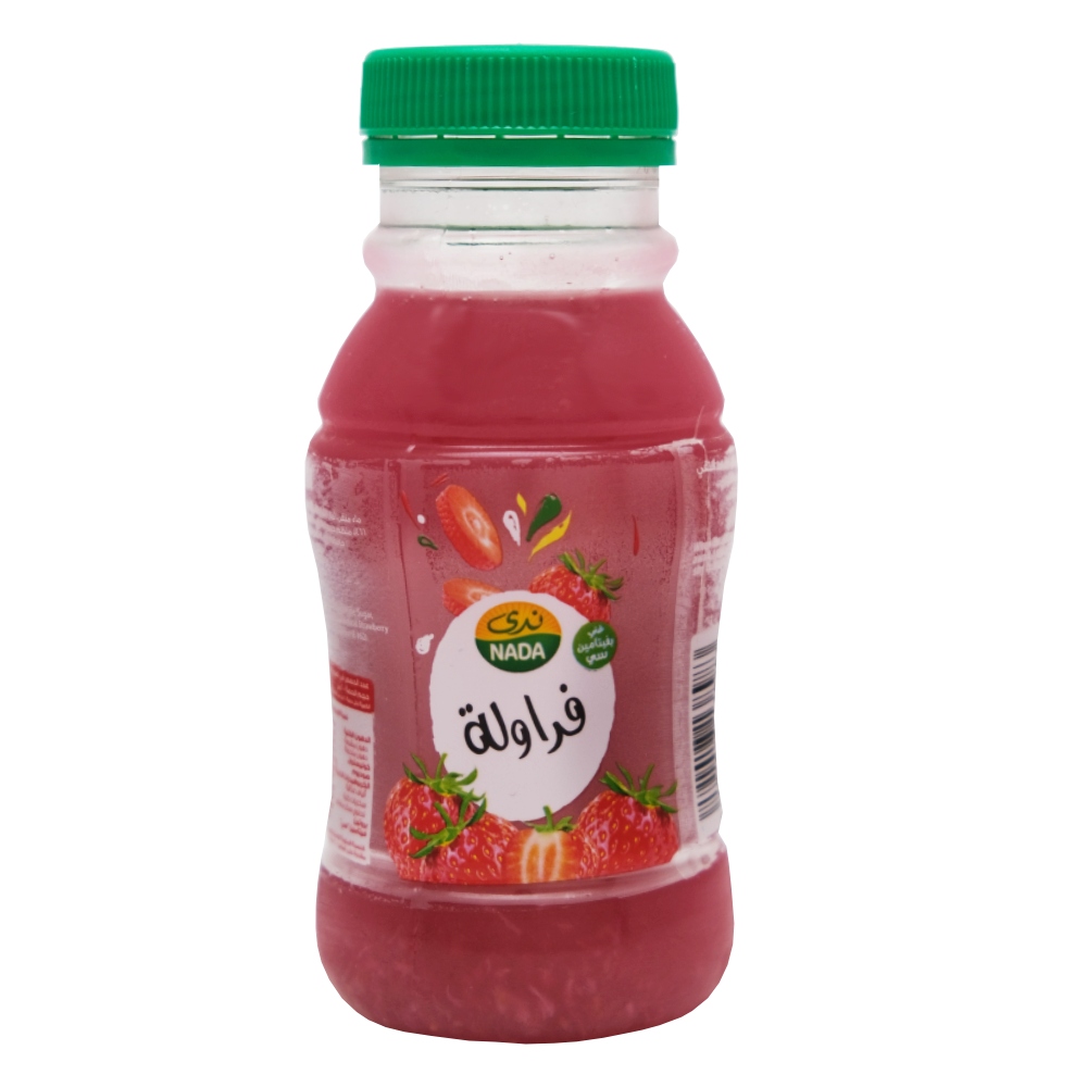 Nada Strawberry Juice Drink 200ml back image