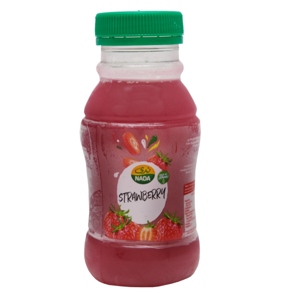 Nada Strawberry Juice Drink 200ml - Available at Alosra Online Supermarket