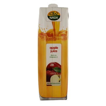 Nada Apple UHT Juice 1L - Available at Alosra Online Supermarket