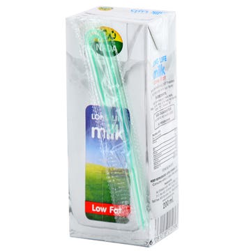 Nada Long Life Milk Low Fat 200ml - Available at Alosra Online Supermarket