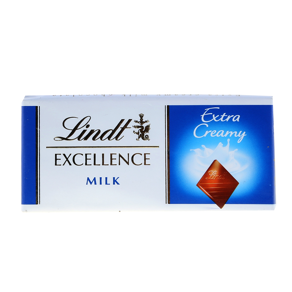 Lindt Excellence Milk Extra Creamy Chocolate 35g - Available at Alosra Online Supermarket
