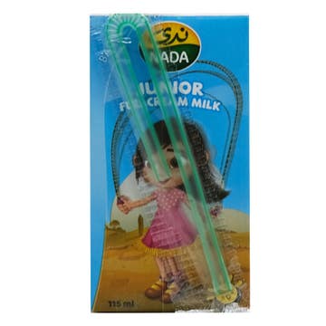 Nada Junior Plain Milk 115ml - Available at Alosra Online Supermarket