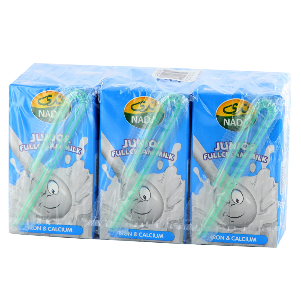 Nada Junior Full Cream Milk 125ml [6 Pack] - Available at Alosra Online Supermarket