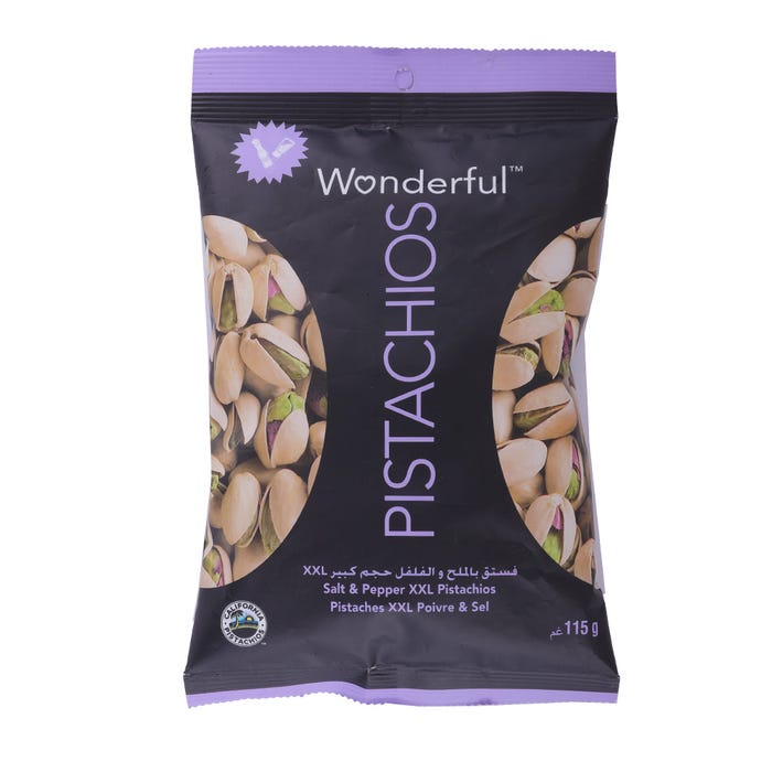 Wonderful Pistachios Salt & Pepper 115g