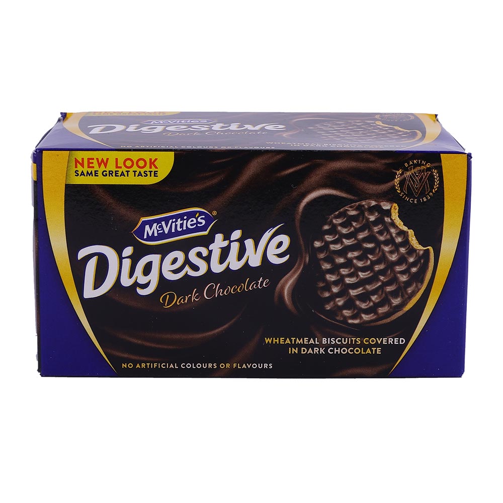 McVitie's Digestive Dark Chocolate Biscuits 200g - Available at Alosra Online Supermarket