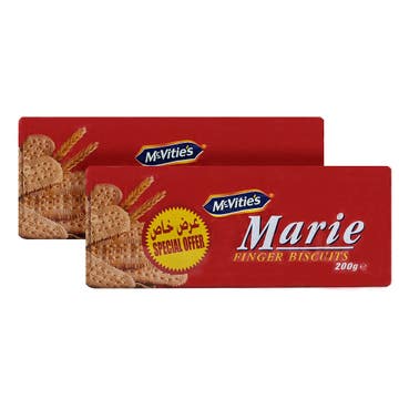 McVitie's Marie Finger Biscuits 2x200g [Special Offer]