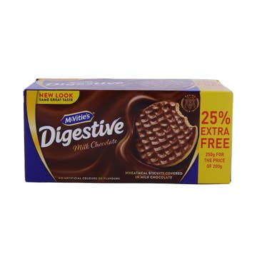 McVitie's Digestive Milk Chocolate 200g [Special Offer] 