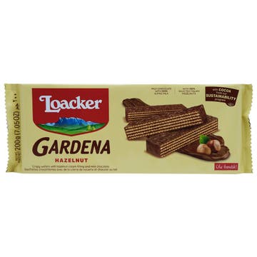 Loacker Gardena Hazelnut Milk Chocolate 200g