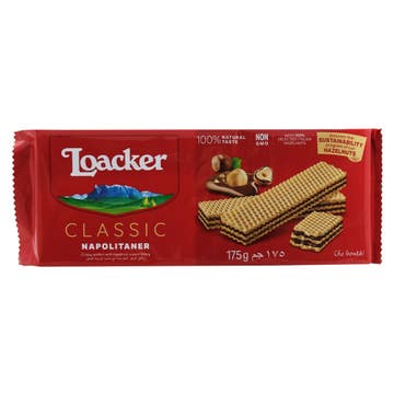 Loacker Classic Napolitaner Biscuits 175g - Available at Alosra Online Supermarket