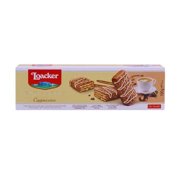 Loacker Patisserie Cappuccino Biscuits 100g - Available at Alosra Online Supermarket