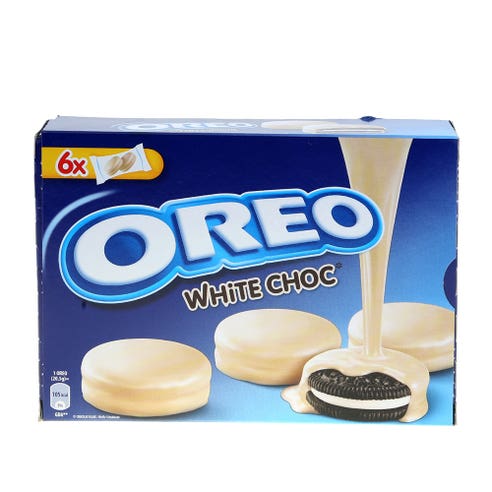 Oreo White Chocolate Biscuits 246g - Available at Alosra Online Supermarket