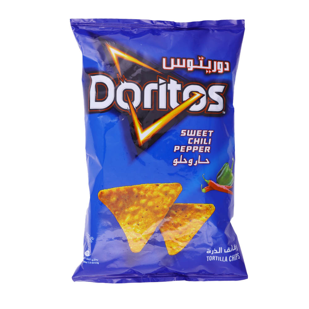 Doritos Sweet Chilli Pepper Chips 45g - Available at Alosra Online Supermarket