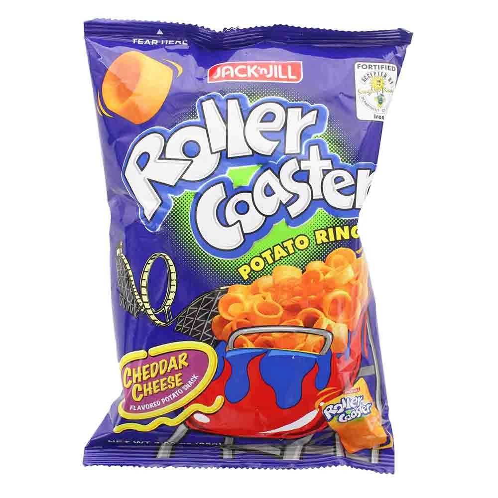 Jack 'n Jill Roller Coaster Potato Rings 85g - Available at Alosra Online Supermarket
