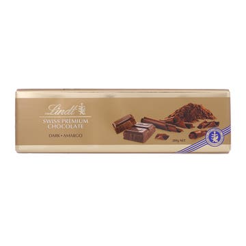Lindt Swiss Premium Dark Chocolate 300g - Available at Alosra Online Supermarket