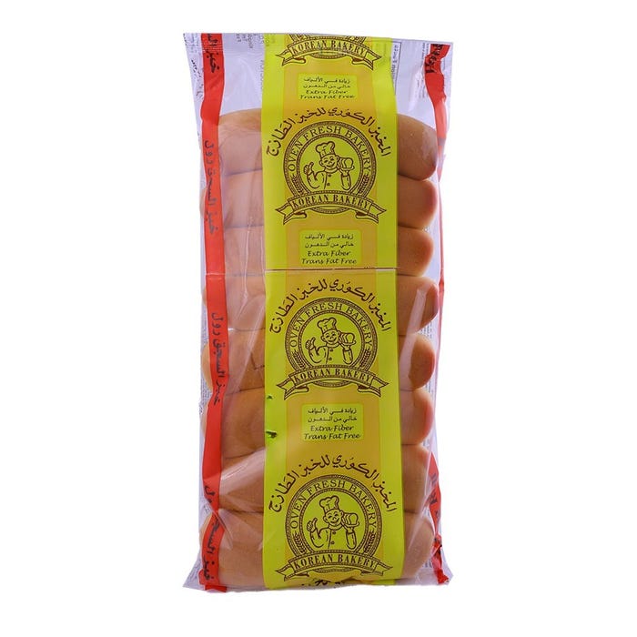 Korean Bakery Hot Dog Bread Small 10's