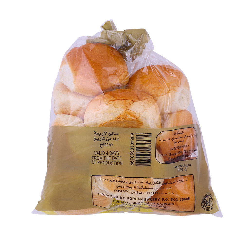 Korean Bakery Monai Bread 10's back image