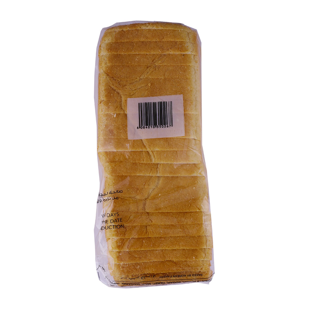 Korean Bakery Mumtaz Sliced Bread back image