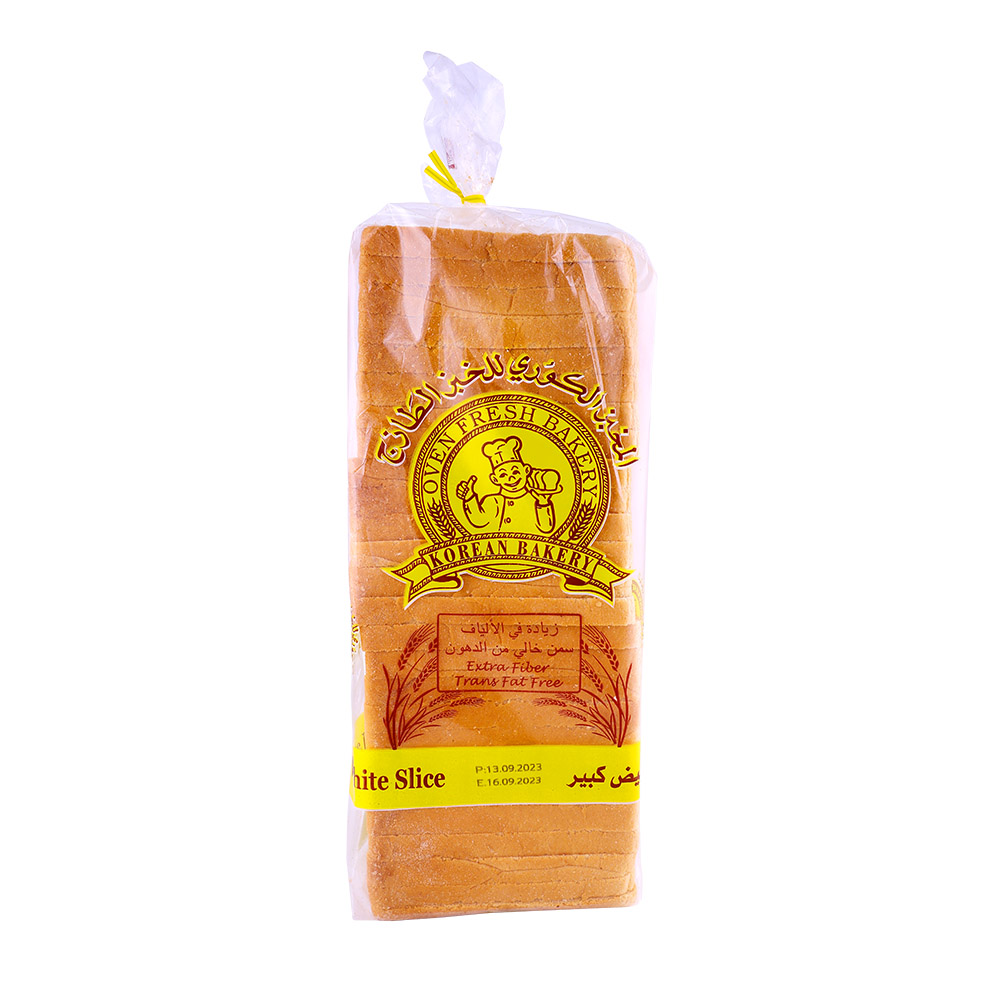Korean Bakery White Sliced Bread Large - Available at Alosra Online Supermarket