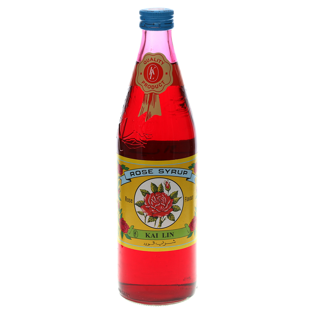 Kai Lin Rose Syrup 750ml - Available at Alosra Online Supermarket