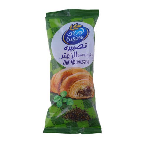 L'usine Zaatar Croissant 60g - Available at Alosra Online Supermarket