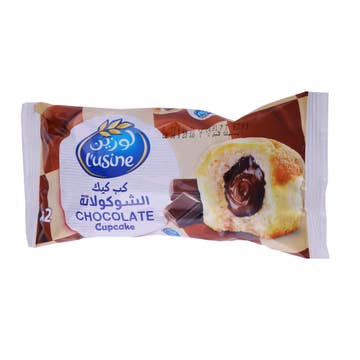 L'usine Chocolate Cup Cake 2x60g - Available at Alosra Online Supermarket