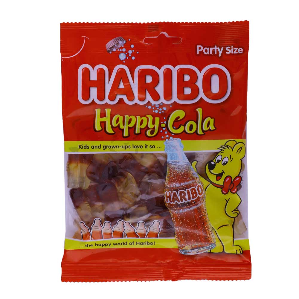 Haribo Happy Cola 160g - Available at Alosra Online Supermarket