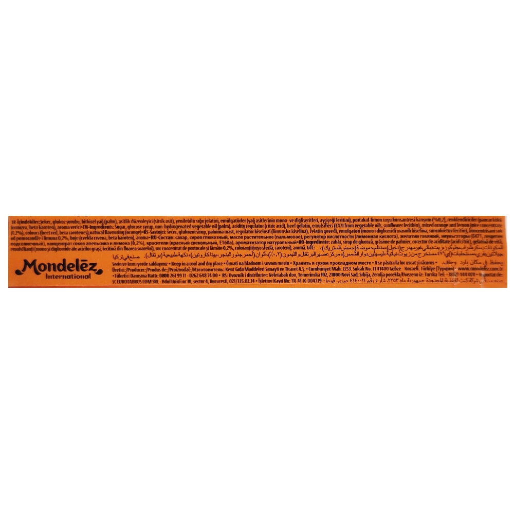 Kent Tofita Orange Candy 47g back image