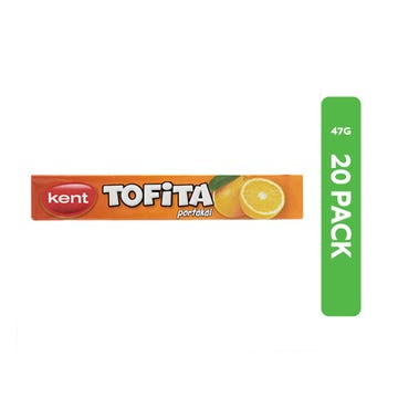 Kent Tofita Orange Candy 20x47g