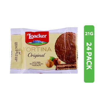 Loacker Gran Patisserie Tortina Original 21g [24 Pack] - Available at Alosra Online Supermarket