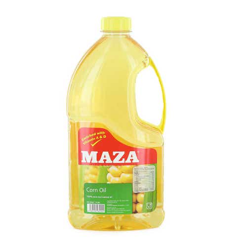 Maza 100% Pure Corn Oil 1.8L - Available at Alosra Online Supermarket