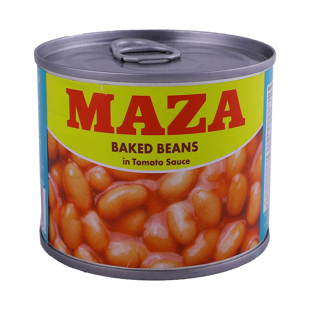 Maza Baked Beans in Tomato Sauce 220g - Available at Alosra Online Supermarket
