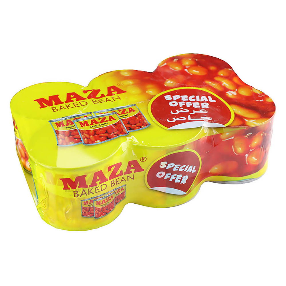 Maza Baked Beans in Tomato Sauce 6x220g [Special Offer]