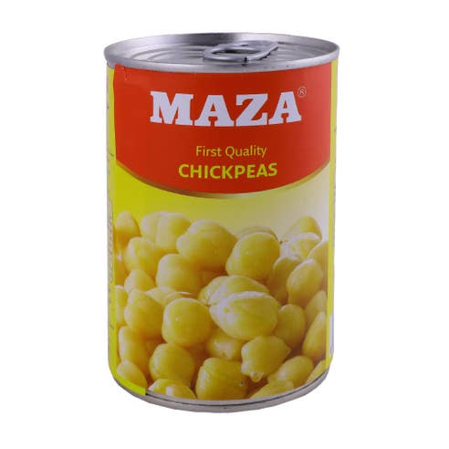 Maza Chickpeas 420g - Available at Alosra Online Supermarket