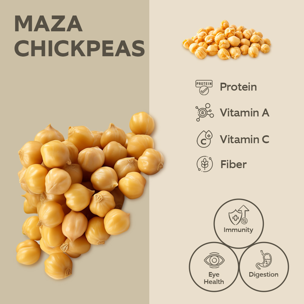 Maza Chickpeas 420g lifestyle image