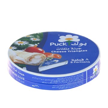 Puck Triangle Cheese 120g - Available at Alosra Online Supermarket