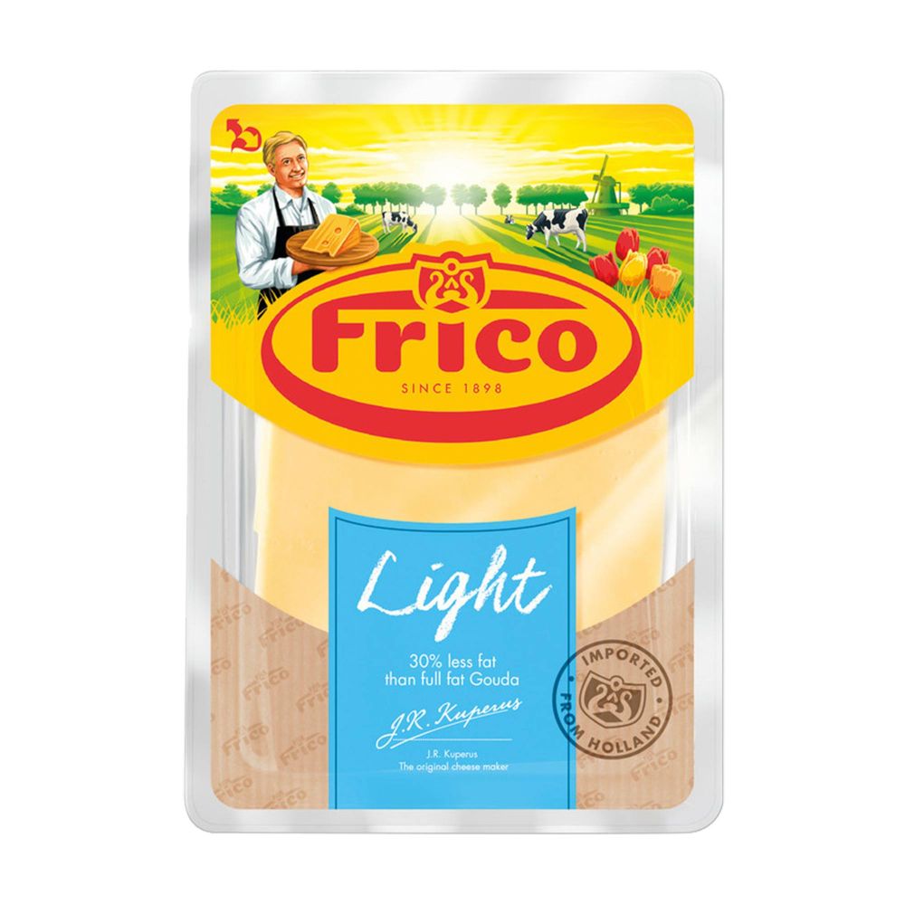 Frico Light Slice Cheese 150g - Available at Alosra Online Supermarket
