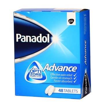 Panadol Advance with Optizorb Tablets 48s - Available at Alosra Online Supermarket