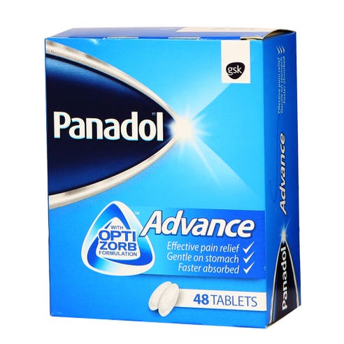 Panadol Advance with Optizorb Tablets 48s - Available at Alosra Online Supermarket
